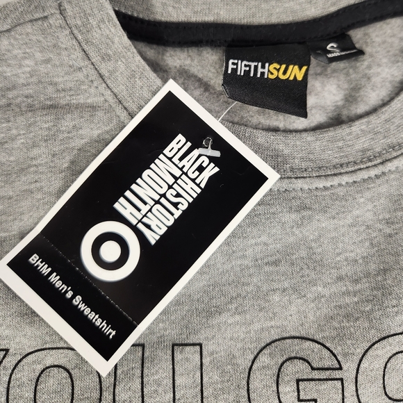 NWT Men's Fifth Sun You Good? BHM Sweatshirt - Picture 2 of 8